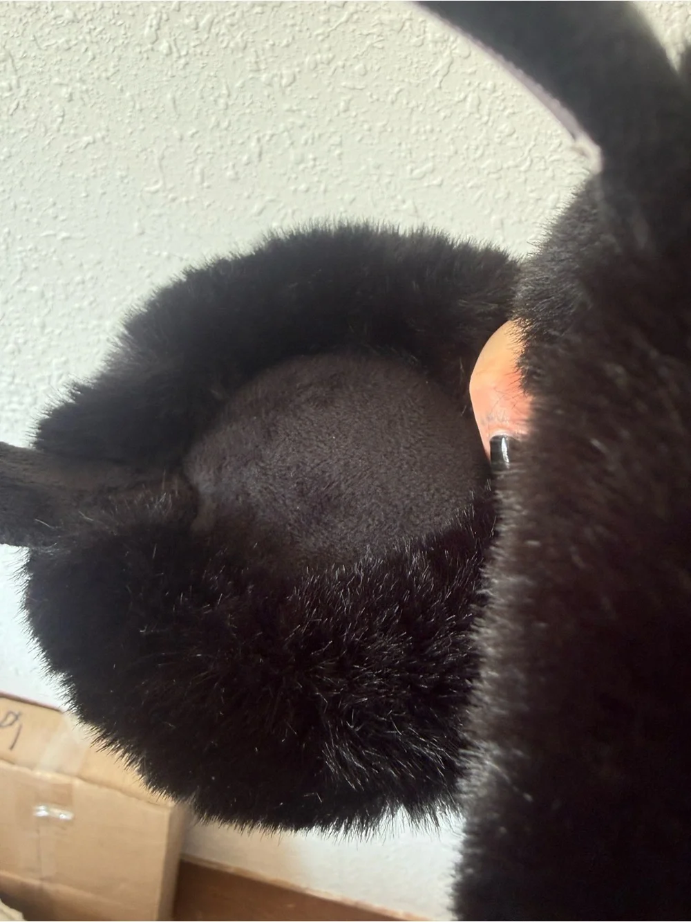 Madden Girl Black Earmuffs